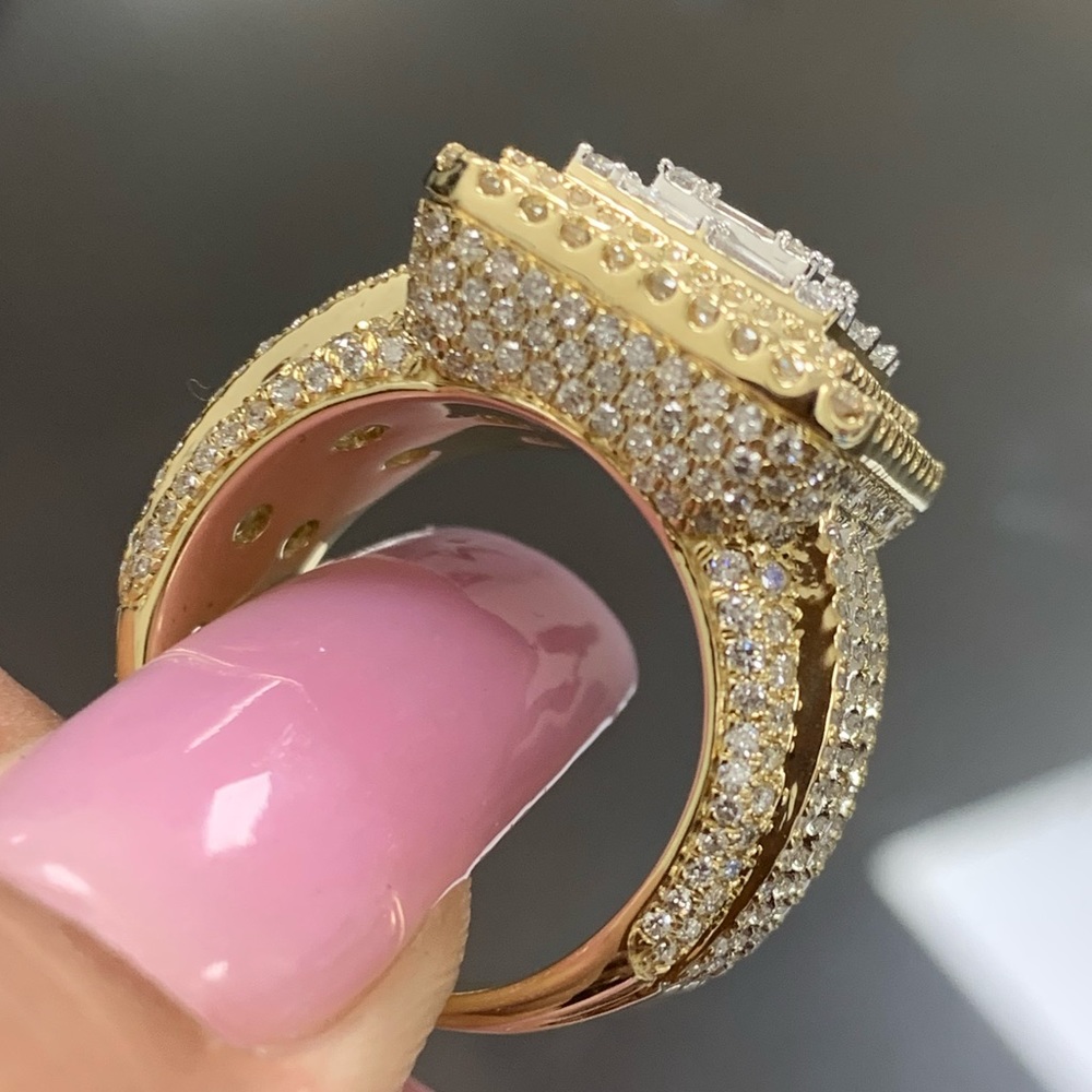 Men diamond ring - Picture 2 of 9